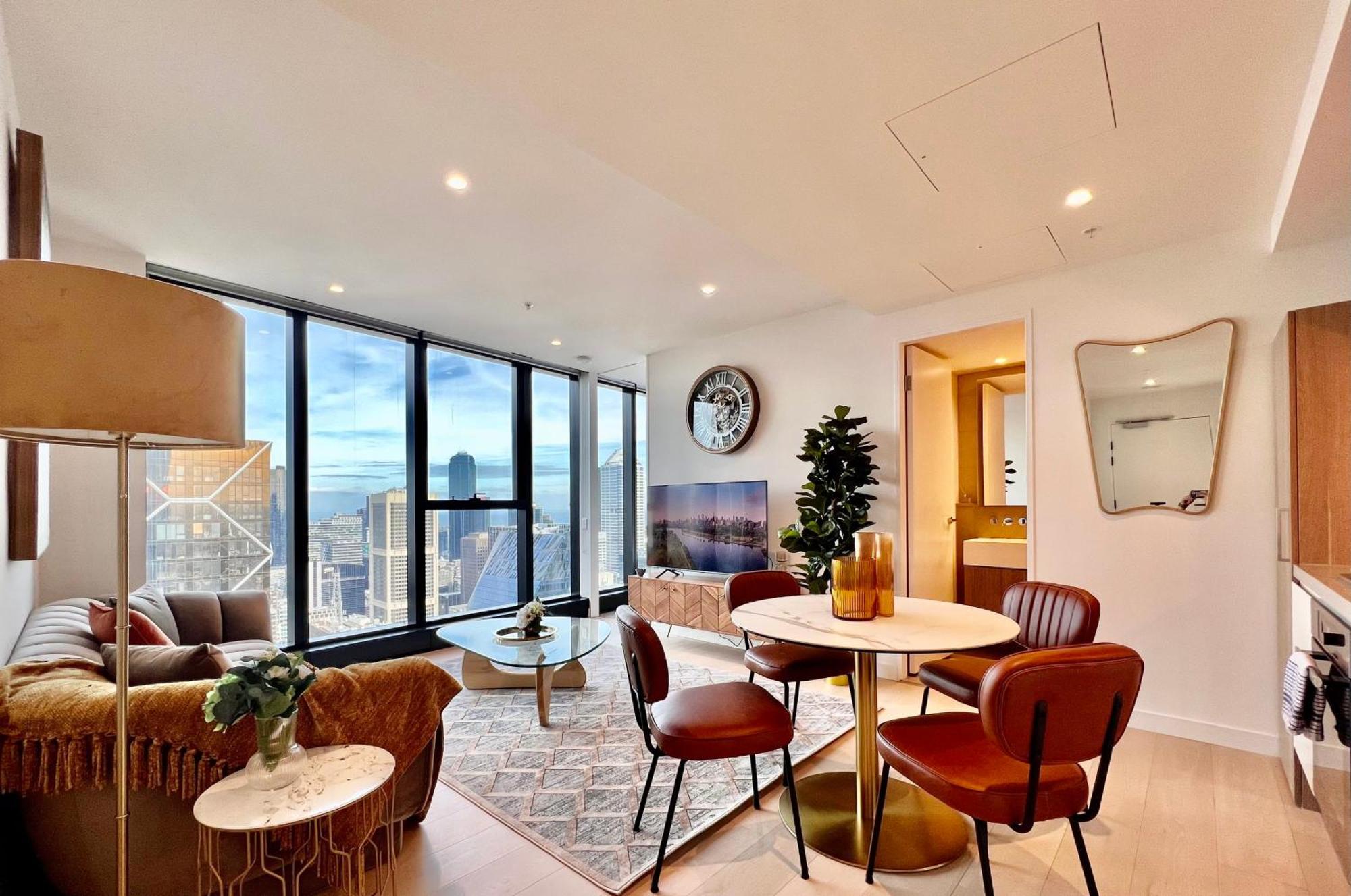 High Rise Top View 2Bed2Bath Melbourne Exterior foto
